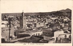 CPA Tunisia Tunis Vuegenerale