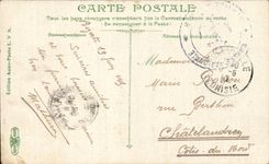 CPA Tunisia Places cathedral