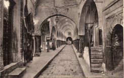 CPA Tunisia Sfax Souk of the fabrics