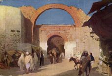 CPA Tunisia Ass donkey