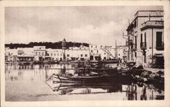 CPA Tunisia Bizerte the port
