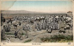 CPA Tunisie Marche arabe 