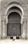 CPA Tunisie Kairouan Portail principal de la grande mosquee