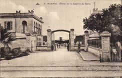 CPA Tunisie Bizerte Entree de la caserne du genie 