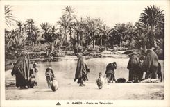 CPA Tunisie Gabes Oued de TEboulbou 