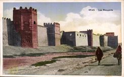 CPA Tunisie Sfax Les remparts