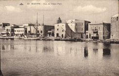 CPA Tunisie Bizerte Vue du vieux port 