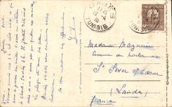 CPA Tunisie Gabes Oasis de Teboulbou