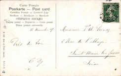 CPA Tunisie Rue et porte maure