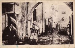 CPA Tunisie Bizerte Rue des Forgerons 