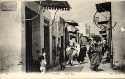 CPA Tunisie Tunis Une rue 