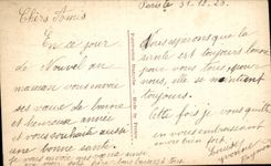 Fleurs Pensee - Pansy - Bonne Annee - CPA 