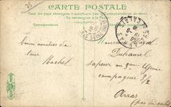 CPA Paris the barracks of the Seedbed