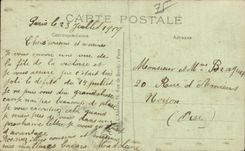 Paris - Festivals of the Victoire July 14th 1919 - the Foch Marshal depositing a Crown - CPA