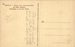 Paris - 7 - Quai Voltaire - Chez les Bouquinistes - CPA