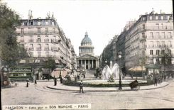Paris - 5 - the Pantheon - Bon Marche - - CPA