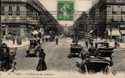 Paris - 2 - Boulevard of the Nasturtiums - CPA