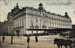 Paris - 7 - Palais d Orsay - Nouvelle Gare d Orleans - CPA 