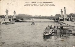 Paris - 7 - Pont Alexandre III - CPA 