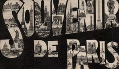 Paris - Souvenir of Paris - CPA