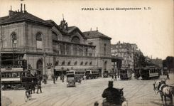 Paris - 15 - La Gare Montparnasse - CPA 