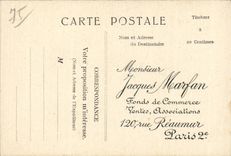 Paris - 2 - Place of the Stock Exchange - CPA