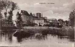Nemours - the Castle - CPA