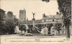 Meaux - Boulevard Jean Rose - the Monument of the Children - CPA