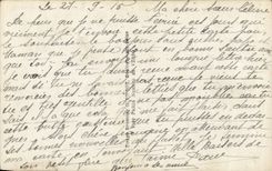 Fleurs Pensee - Pansy - Ces Pensees et mon Coeur - CPA 