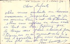 Fleurs Pensee - Pansy - Heureux Anniversaire - CPA 