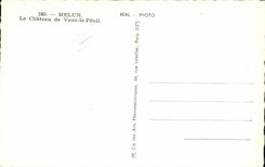 CPSM Melun the castle of Be worth Penil