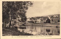 CPA Ferte under Jouarre Quay of English and Entering of the Suburb