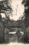 CPA Bois de Boulogne Chateau de Bagatelle Le pont de l etang 