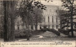 CPA Sanatorium of the railwaymen Laugh Orangis the principal building