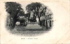 CPA Melun Pasteur Monument