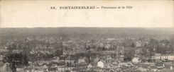 CPA Fontainebleau Panorama de la ville