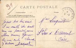 CPA Saintry Les allees