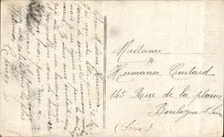 CPA Fantaisie Fleurs Muguet Bonne annee Moulin Windmill