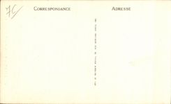 CPA Rouen Street of the large clock