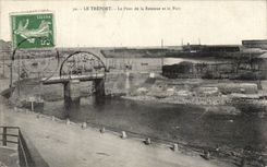 CPA Treport the bridge of reserve and the port