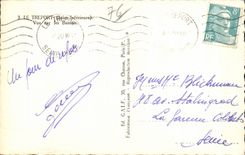 CPA Treport Seen on the basins