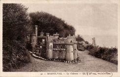 CPA Mesnil Valley the castle