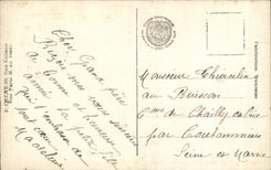 Festivals - Wishes - Happy New Year - houx - holly - CPA