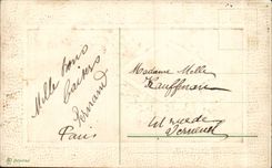 Festivals - Wishes - soft and sincere Friendship - houx - holly - CPA