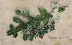 Festivals - Wishes - Happy New Year - CPA