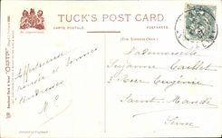 Festivals - Wishes - Better Wishes - houx - holly - Gate Happiness - CPA