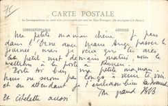 Gournay en el rebuzno - St Hildevert de Egise - la puerta - CPA