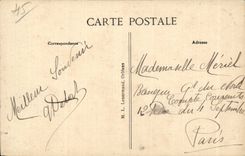 Gien - View and the Loire - CPA