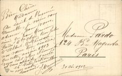 Festivals - Wishes - Happy New Year - bird - bird - houx - holly Swallow - CPA