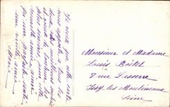 Festivals - Wishes - Happy New Year - houx - holly - angel - angel - CPA Santons